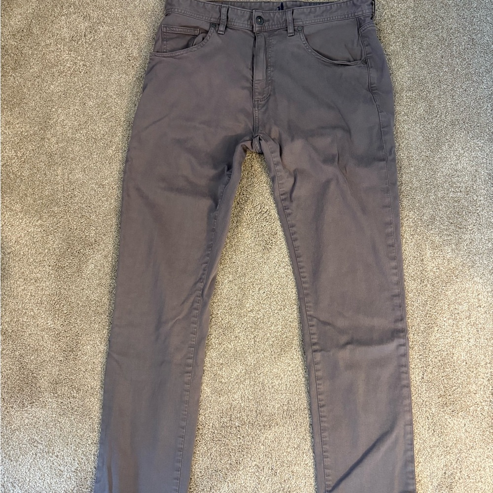 johnnie-O Hugo 6 Pocket Pant - Granite